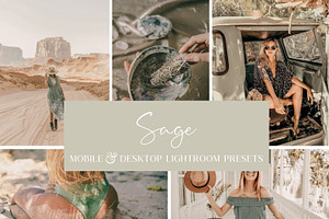 5 SAGE LIGHTROOM PRESETS