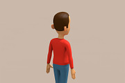 cartoon man, a Characters & Person 3D Model by Tartino 3D models (Thumbnail 6 of 9)