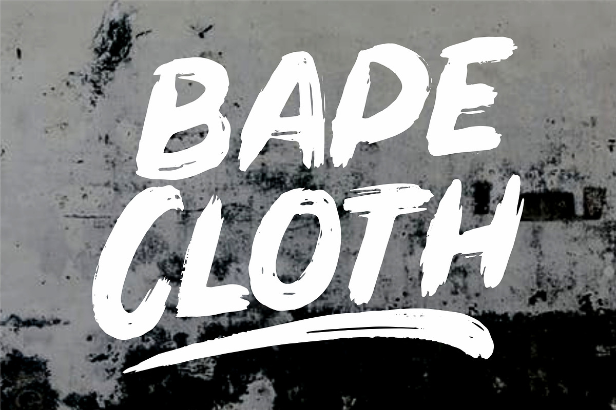 Dirty Brush Font, a Blackletter Font by Garisman Std (Photo 9 of 11)