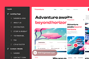 Traventura - Travel Agency, a Landing Page Template by SLAB! Design (Thumbnail 2 of 5)