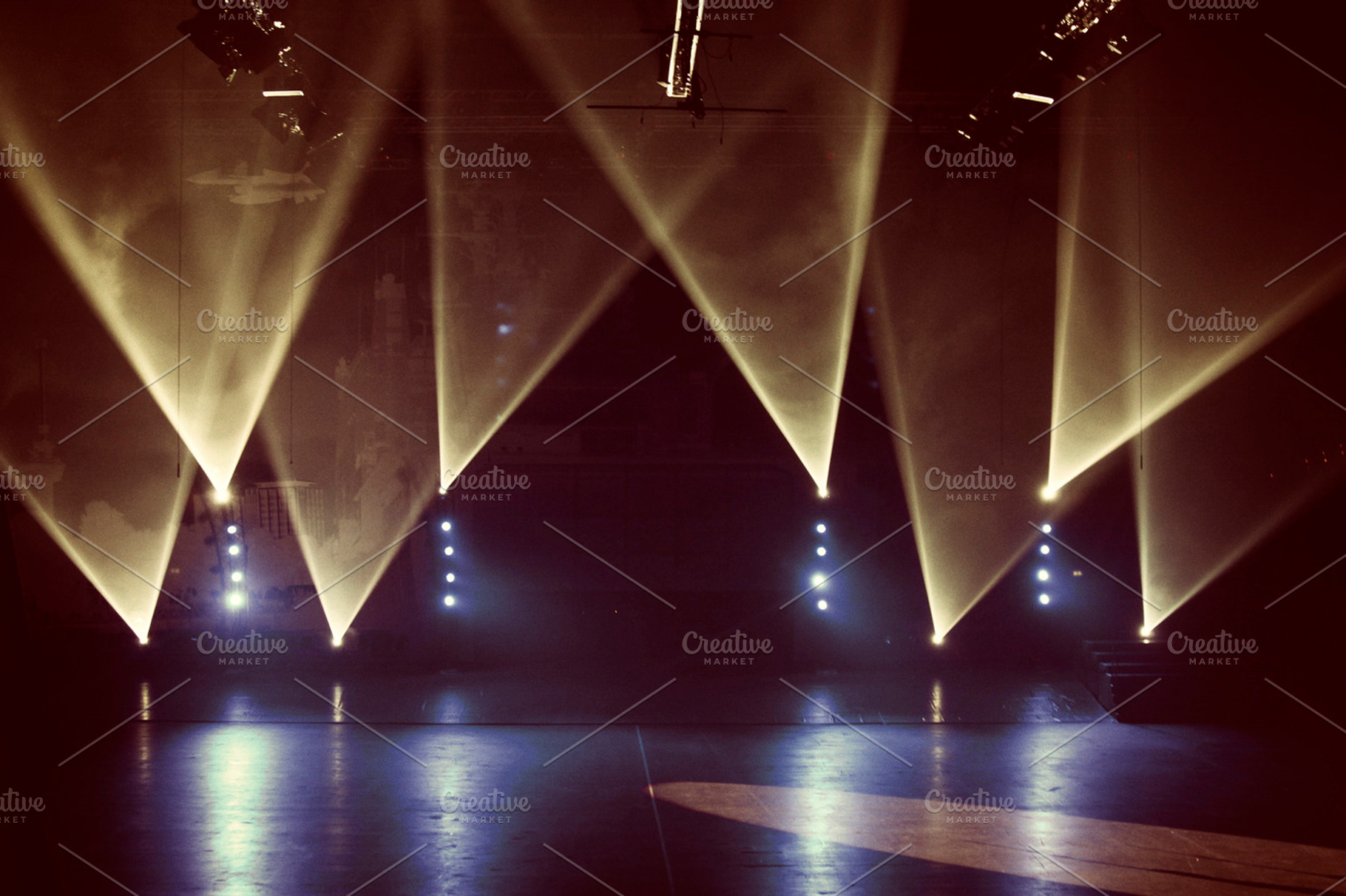 Spotlights featuring lights, spotlight, and theatrical