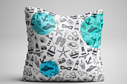 SEA DOODLES SET., a Pattern Graphic by Krapio (Thumbnail 4 of 4)