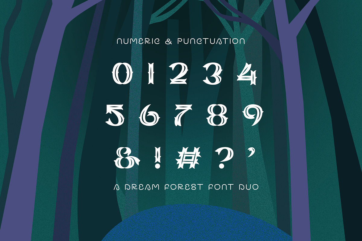 Landmilan Forest Duo Font, a Serif Font by delipensil (Photo 5 of 6)
