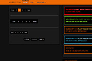 Bootstrap 3.0. Robotron orange theme, a Bootstrap Template by Bootstraptor (Thumbnail 4 of 5)