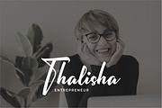 Stitka Bold Signature Font, a Script Font by ARToni (Thumbnail 3 of 6)