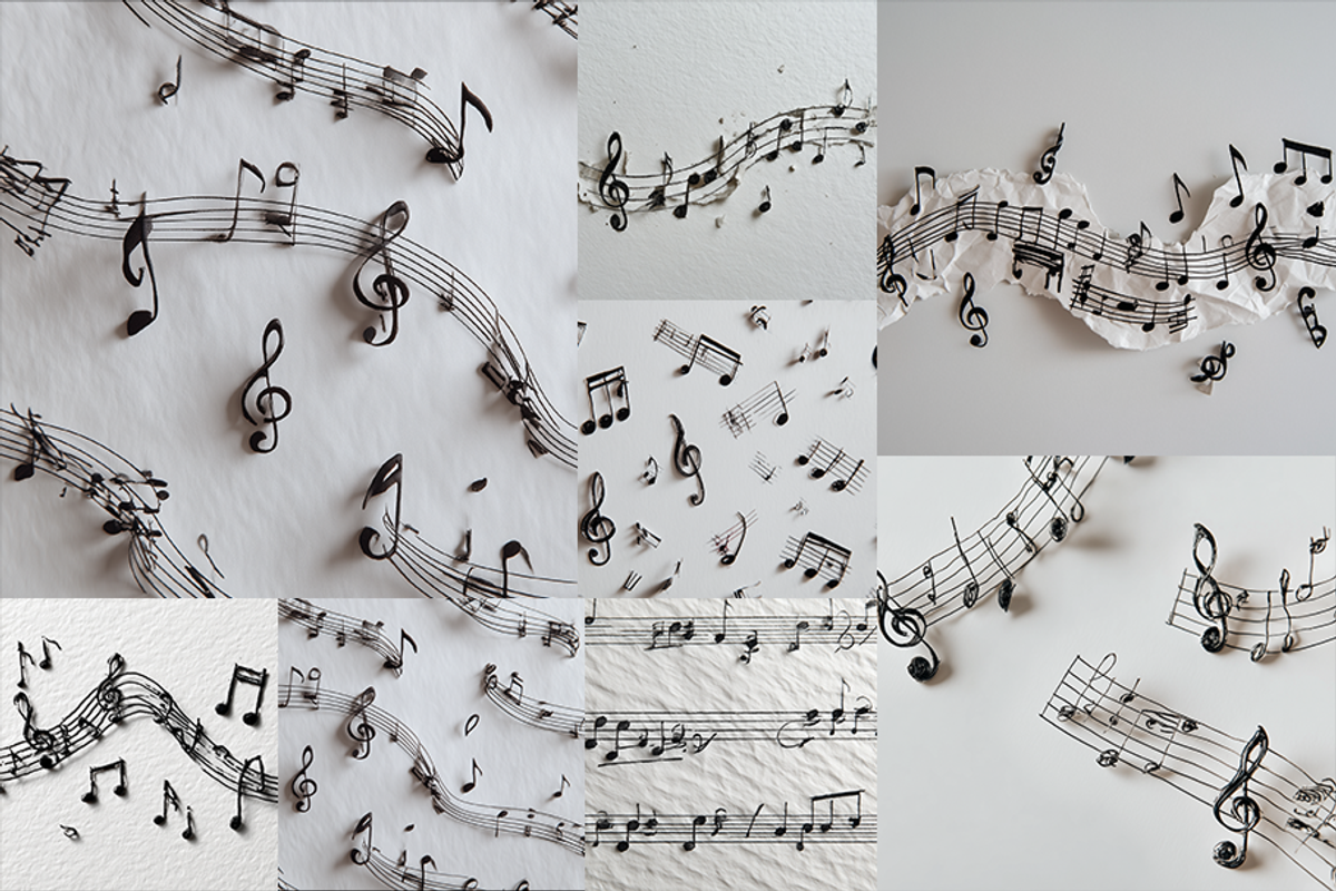 Musical Notes, an Abstract Photo by Picturesque Stories (Photo 2 of 6)
