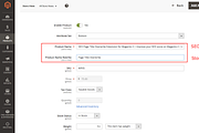SEO Page Title Overwrite Magento 2, a Websites & App Template by WeltPixel (Thumbnail 4 of 7)