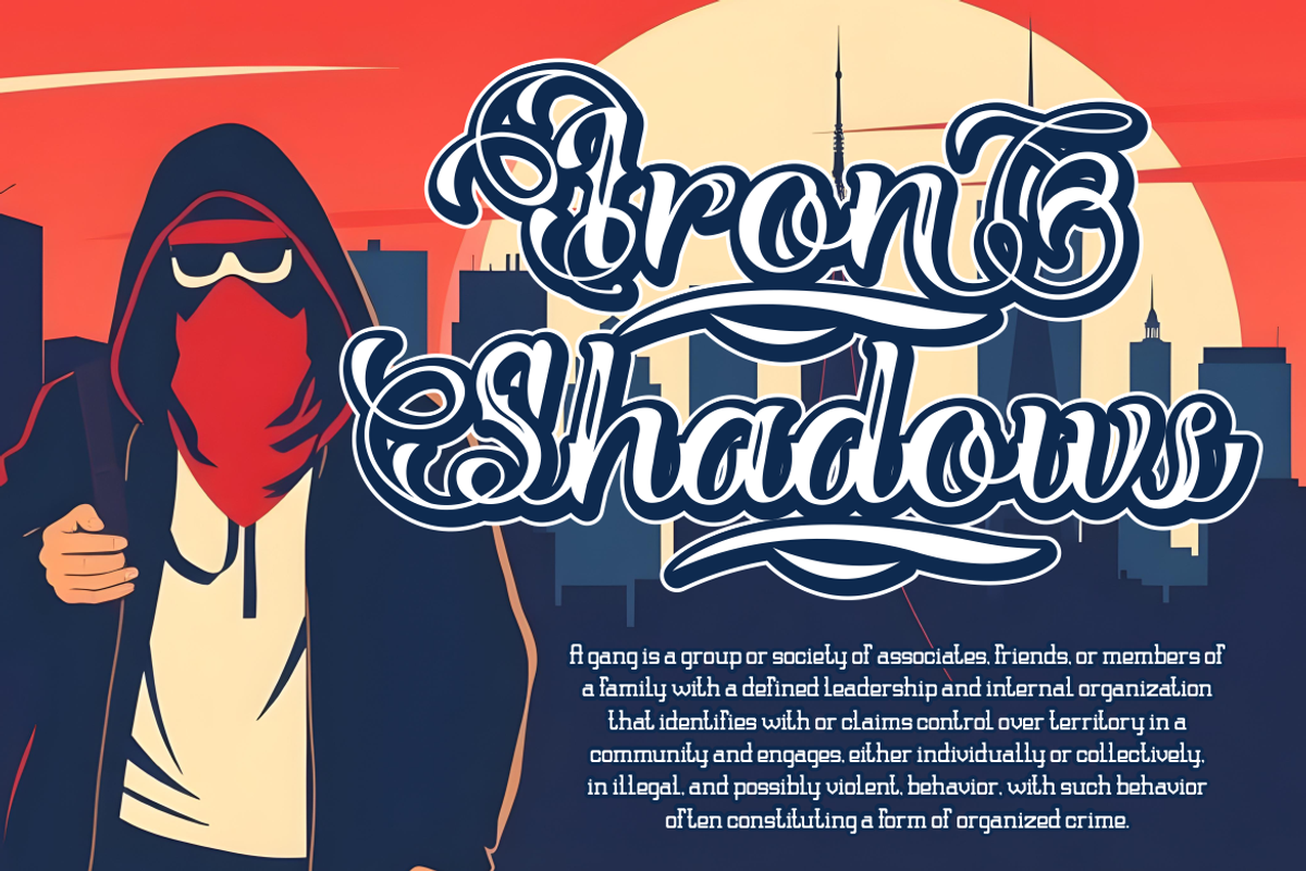 Winged Words - Tattoo Font, a Font by PutraCetol Studio (Photo 5 of 11)
