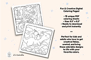 Cozy Spaces – Cute & Relaxing Digita, an Animal Illustration by Bold & Easy Coloring Book (Thumbnail 2 of 3)