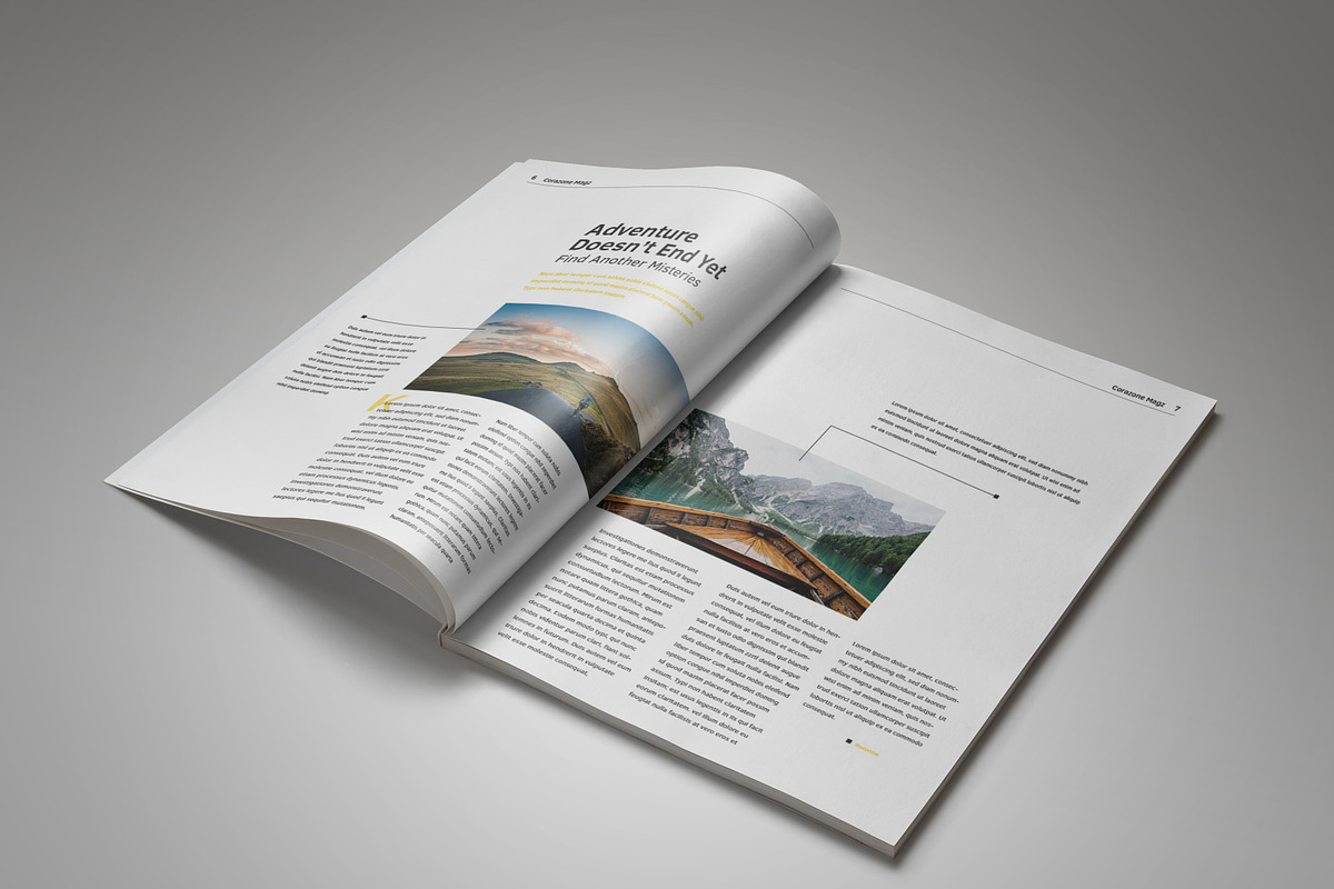 Corazone Magazine (2017 Edition), a Magazine Template by Bokuto (Photo 5 of 17)