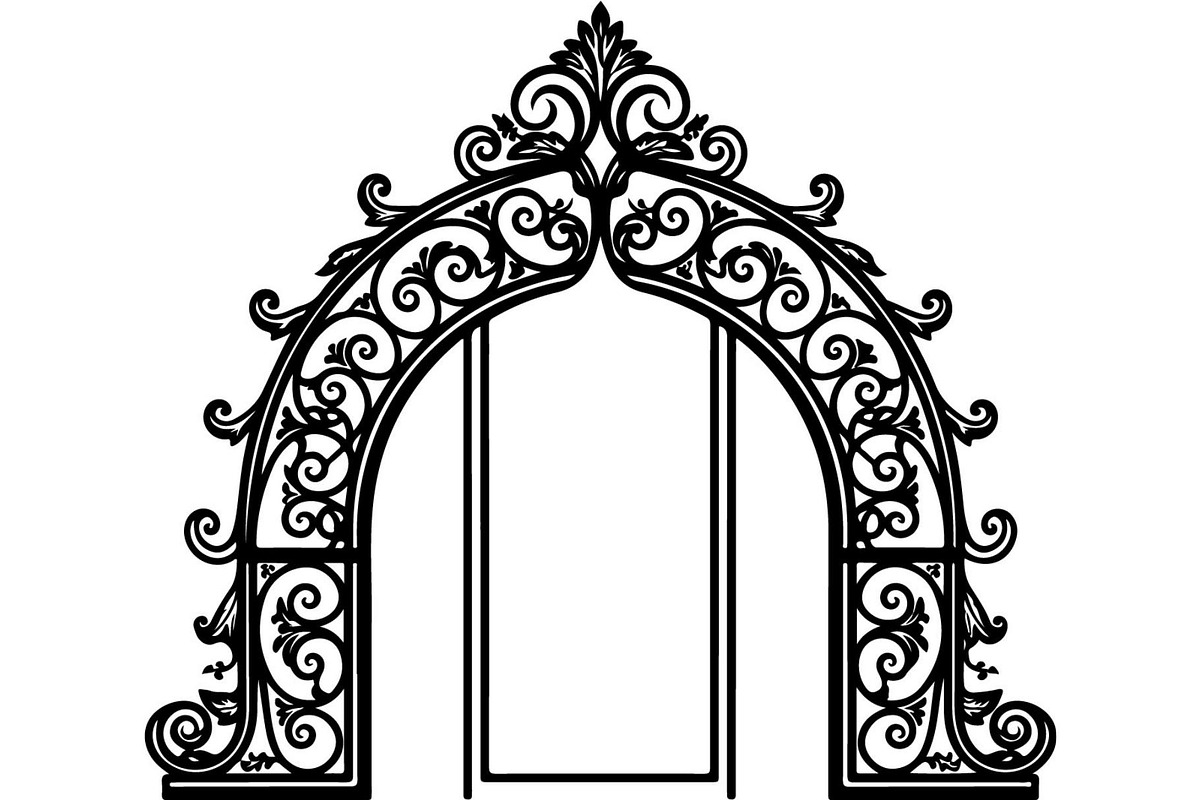 Islamic Arch Ornament Set, an Object Graphic by Designer_Momina (Photo 5 of 18)