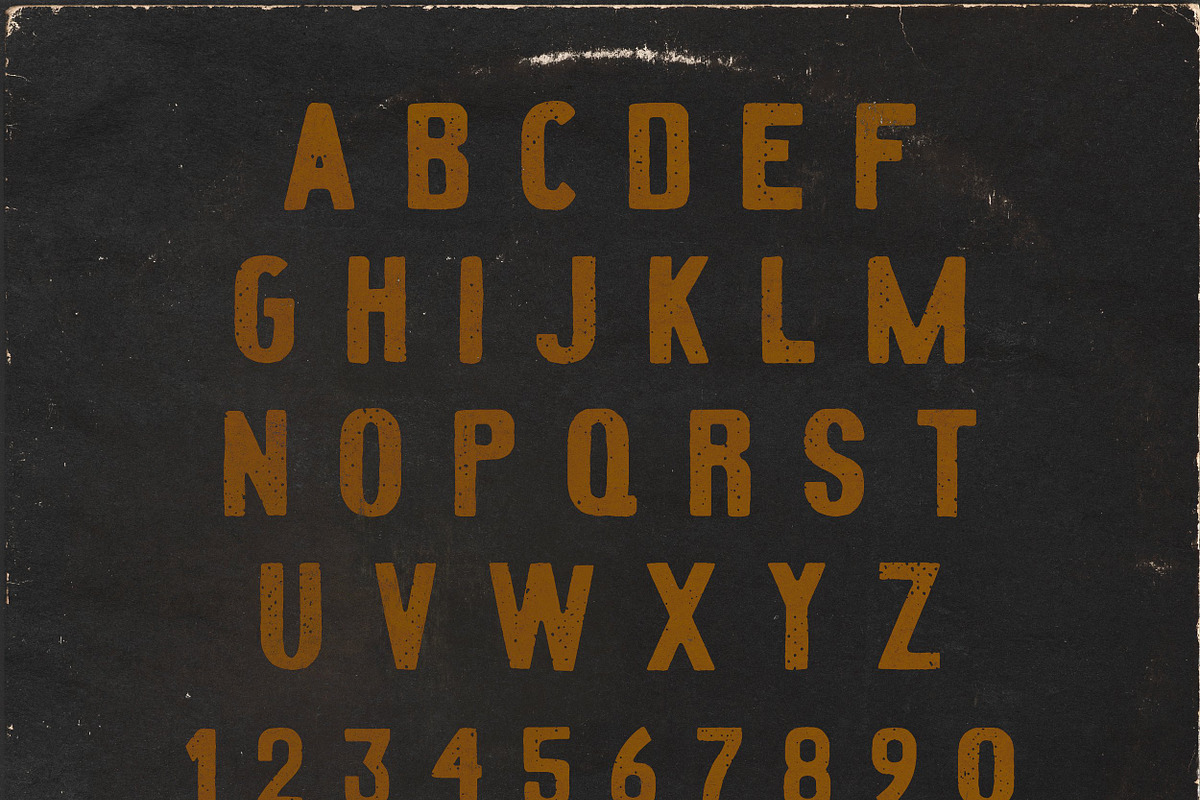 Fools Gold Font, a Sans Serif Font by Golden Press Studio (Photo 2 of 4)