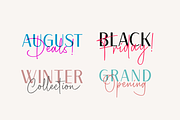 Brigetha Font Duo - Script & Serif, a Script Font by Hendra Pratama (Thumbnail 3 of 9)