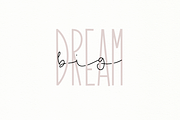 Dandy Dandelions - A Script Font Duo, a Script Font by KA Designs (Thumbnail 8 of 12)