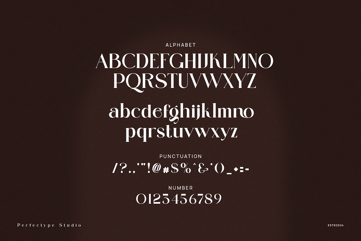 Belina Ramore Elegant Serif, a Serif Font by Perfectype (Photo 8 of 9)