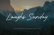 Laughs Sunday - Font