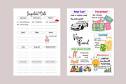 Planner / Journal Templates, a Templates & Theme by EffahArt (Thumbnail 3 of 7)