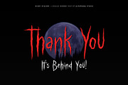 Night Stalker - Rough Font, a Script Font by Alpaprana (Thumbnail 12 of 12)