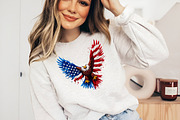 Patriotic American Eagle 4th of July, an Illustration by Designworld (Thumbnail 3 of 5)