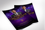 Pastor Anniversary Banquet Flyer, a Flyer Template by Four C Graphic (Thumbnail 8 of 10)