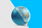 Christmas ball mockup. PSD mockup., a Product Mockup by NatalyaZelenova (Thumbnail 4 of 4)
