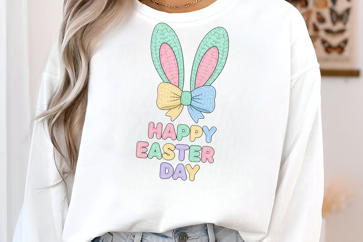 Faux Yarn Easter PNG Bundle, an Illustration by SinaCreation (Photo 4 of 7)
