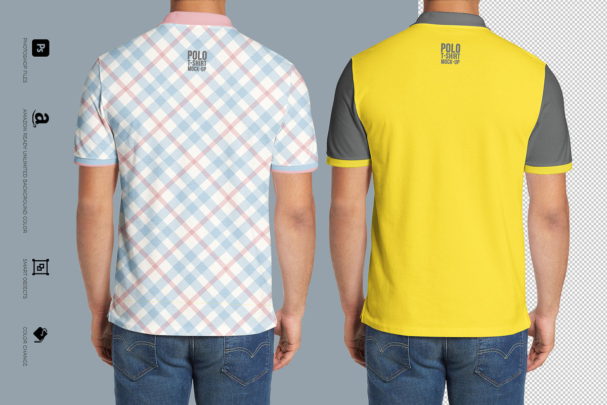 Polo shirt Mock-Up, a Shirt Mockup by Mock-up Store (Photo 4 of 6)
