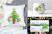 Winter Wonderland Clipart, a Seasonal Illustration by AnitaPol (Thumbnail 10 of 20)