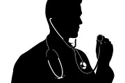 Black Silhouette Hope,Religion Set, a Person Illustration by Designer_Momina (Thumbnail 49 of 51)