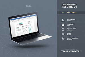 Infographic Resume/Cv Template Vol.7