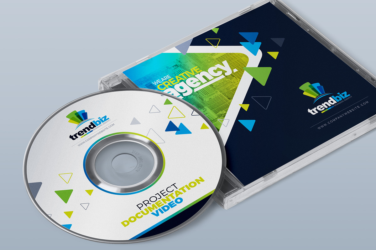 CD Cover Template, a Stationery Template by ContestDesign (Photo 1 of 4)
