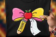 Teacher Bows Clipart Bundle, a Seasonal Illustration by Tanya Kart (Thumbnail 2 of 13)