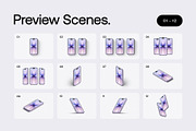 iPhone 17 - 24 Mockups Scenes, an iPhone Mockup by Asylab (Thumbnail 2 of 61)