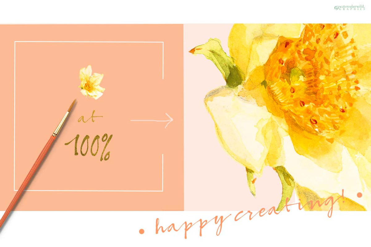 0406 Roses&Succulents&Fall Leaves, a Work Illustration by watercolorwild.graphics (Photo 9 of 10)