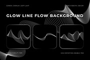 Glow Line Flow Background, a Background Graphic by Pitchlook.Studio (Thumbnail 1 of 2)