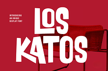 Loskatos Unique Display Font