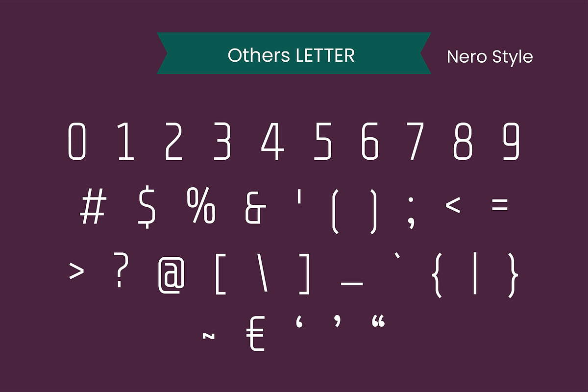 Nick Font, a Symbol Font by MRI STUDIO (Photo 11 of 26)