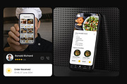 Yumgo – Food Delivery Mobile App UI, an UI Kit Template by Brickclay (Thumbnail 6 of 19)