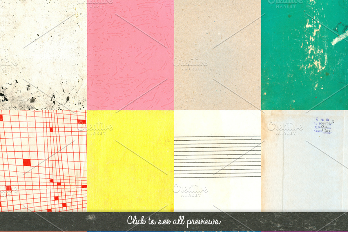 Vintage Paper Textures, a Texture Graphic by AzmariDigitals (Photo 2 of 2)