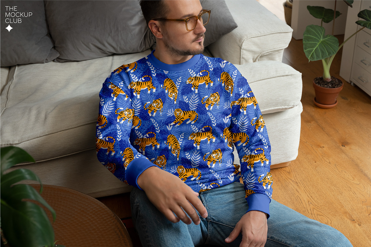 MALE SWEATSHIRT MOCKUPS, a Household Mockup by MCKP*ME (Photo 9 of 11)