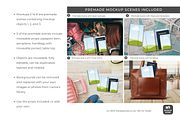 Passport Holder Canva Smart Mockup, a Merchandise Mockup by Mockup Scene (Thumbnail 5 of 11)