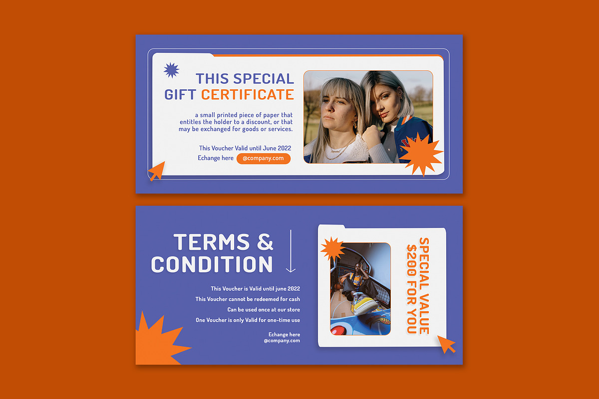 This Special Gift Certificate, a Flyer Template by rzkaamlya