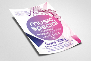 Music Special Night Flyer