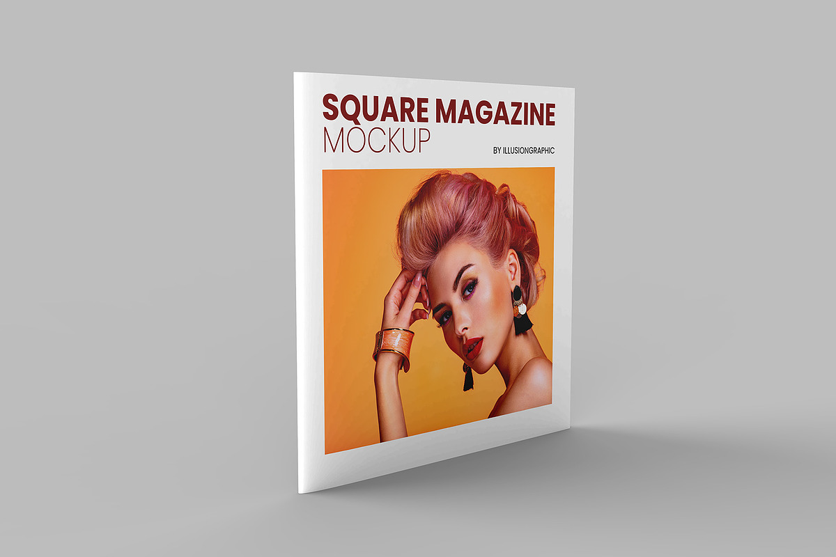 Square Catalog / Magazine Mockup, a Books & Magazine Mockup by Illusiongraphic (Photo 3 of 22)