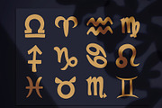 Astrology Zodiac Procreate Stamps, a Brush Add-On by MakeMyPlaceDesign (Thumbnail 2 of 4)