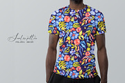 Whimsical watercolor garden print, a Pattern Graphic by SirenaArt (Thumbnail 11 of 13)
