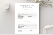 Photography Booking Form for Canva, a Templates & Theme by Princess & the Pea Design (Thumbnail 4 of 5)