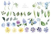 My garden. Watercolor set, an Illustration by Love Watercolor Store (Thumbnail 2 of 13)