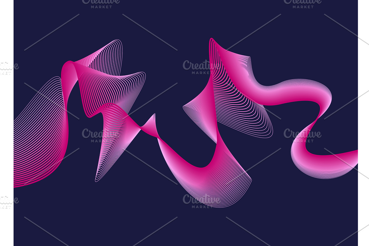 Sound waves equalizer. Frequency, an Illustration by the8monkey