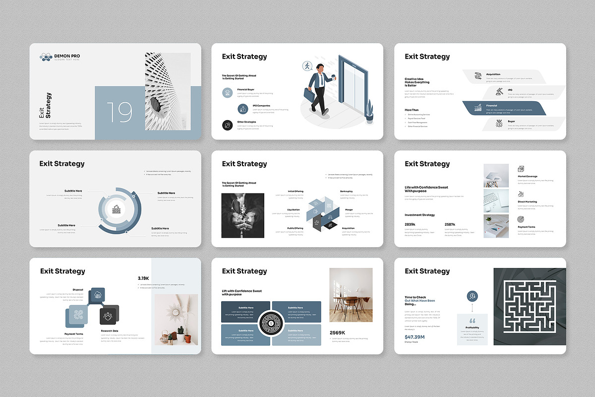 Business Plan PowerPoint Template, a Presentation Template by GenerousArt (Photo 22 of 38)
